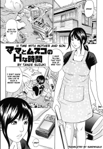 Tange Suzuki H Time with Mom and Son Hentai Manga Doujinshi Incest English