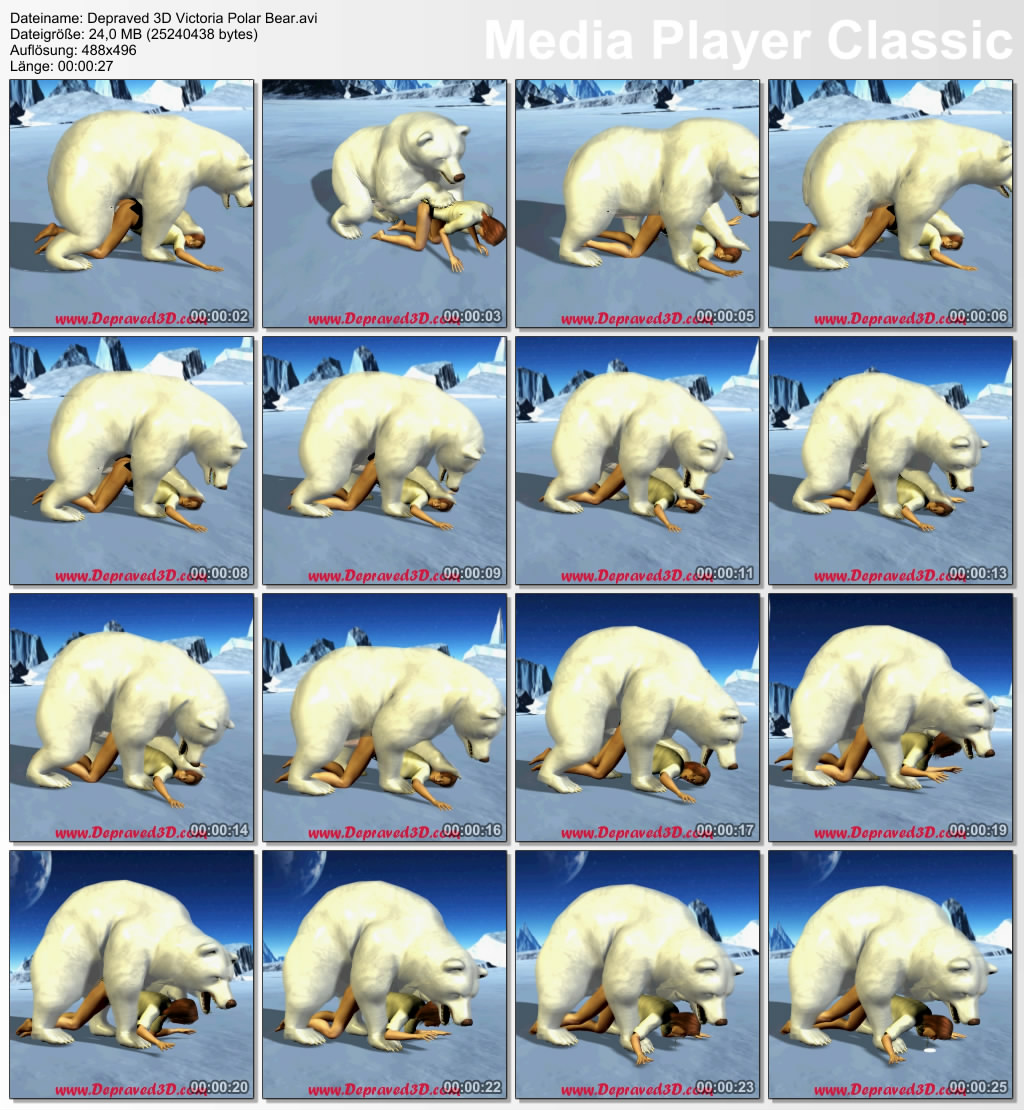 Depraved 3d Porn - Depraved 3D Victoria Polar Bear.avi_thumbs_[2012.04.24_09.56.42] - Hentai  Bedta