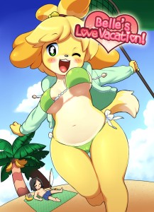 Shortcake Jam NeoCoill Poporito Rinfu Pitaya Animal Crossing Belle's Love Vacation English Hentai Manga Furry Doujinshi